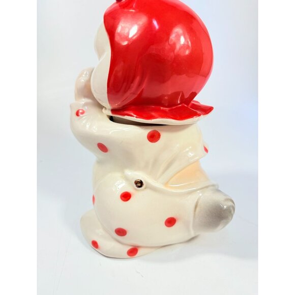 Cookie Jar Canister Regal China Peek-A-Boo Designed by Van Tellingen Baby Bunny - Picture 7 of 16